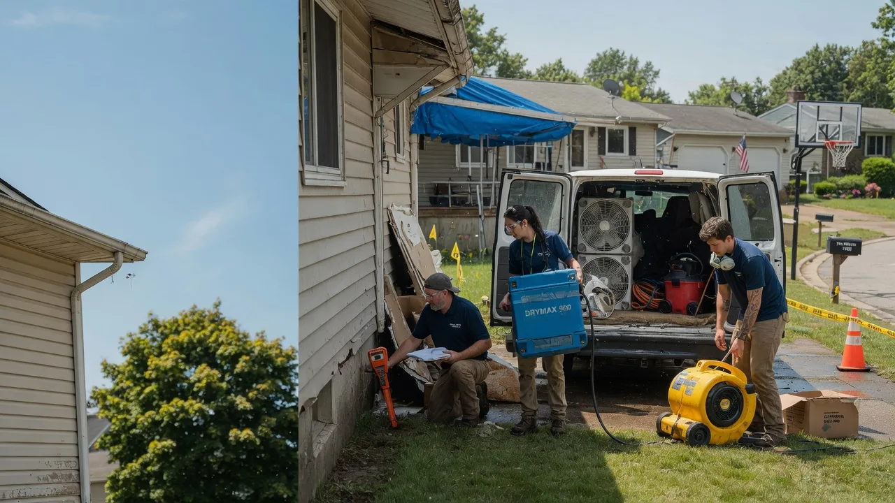 Ceiling Leak Cleanup in Grove City, MN near me